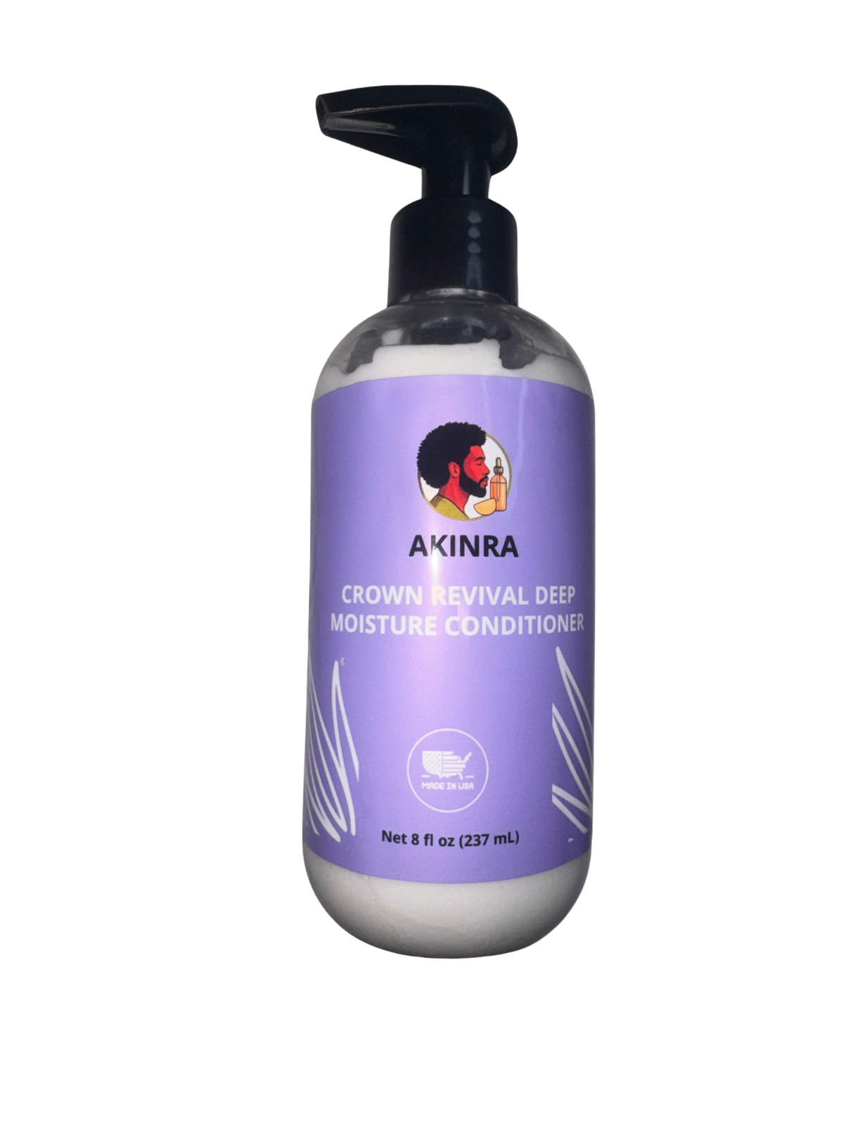 8 oz Crown Revival Moisturizing Conditioner included in the Akinra Lover Bundle