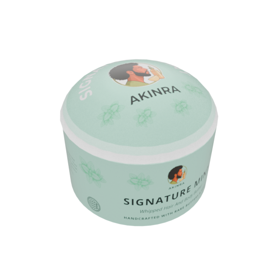 Signature Mint butter option for the Akinra Lover Bundle
